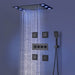 Cascada Showers 14"x20" LED Shower System with 4-Way Shower Mixer - Main Product Image