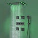 Cascada Showers 14"x20" LED Shower System with 4-Way Shower Mixer - Product Image 10