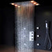 Cascada Showers 14"x20" Recessed Multicolor LED Shower System with Color Changing Remote Controller - Main Product Image