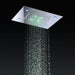 Cascada Showers 14"x20" recessed rainfall /waterfall LED shower head - Product Image 18