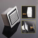 Cascada Showers 14"x20" Recessed White LED Shower System With 3-Way Thermostatic Valve - Detail View 2