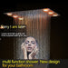 Cascada Showers 14"x20" Recessed LED Shower System - Product Image 10