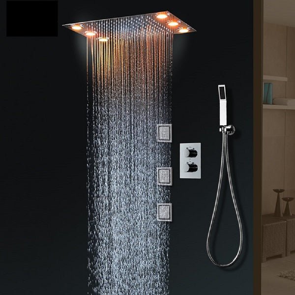 Cascada Showers 14"x20" Recessed LED Shower System - Product Image 17
