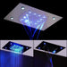 Cascada Showers 14"x20" Recessed Rainfall/Waterfall LED Shower System - Alternate View
