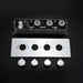 Cascada Showers 14"x20" LED Shower System With 3-Way Thermostatic Valve (4 knobs) - Product Image 17