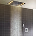 Cascada Showers 14"x20" White LED Shower Set with Dual Thermostatic Valve - Product Image 11