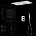 Cascada Showers 14"x20" White LED Shower Set with Dual Thermostatic Valve - Product Image 10