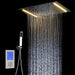 Cascada Showers 14"x20" White LED Shower System with LCD Touch Screen - Main Product Image