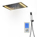 Cascada Showers 14"x20" White LED Shower System with LCD Touch Screen - Product Image 7