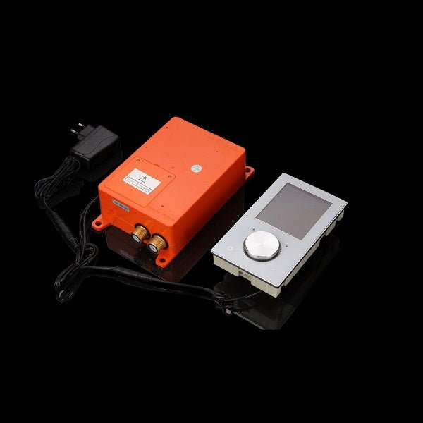 Cascada Showers 14"x20" White LED Shower System with LCD Touch Screen - Product Image 9