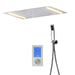 Cascada Showers 14"x20" White LED Shower System with LCD Touch Screen - Product Image 8