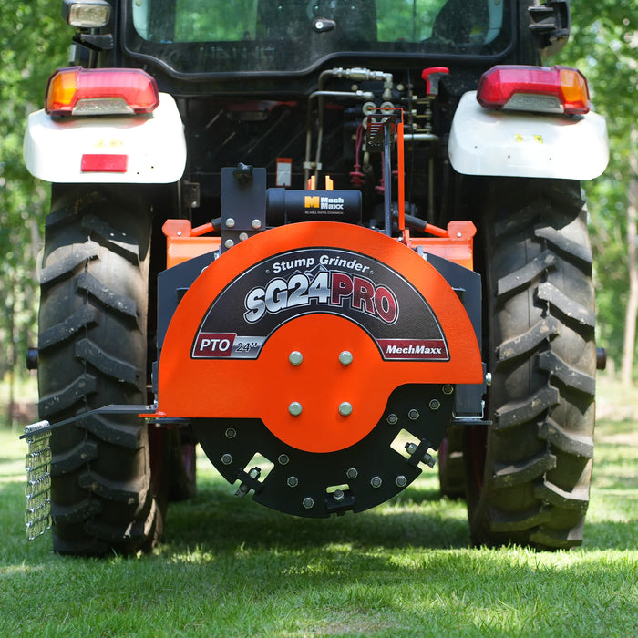 3-Point PTO Stump Grinder with 34 Carbide Teeth (PTO Shaft Included wi — lifestyle view
