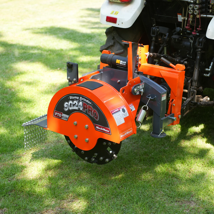 3-Point PTO Stump Grinder with 34 Carbide Teeth (PTO Shaft Included wi — dimensions diagram
