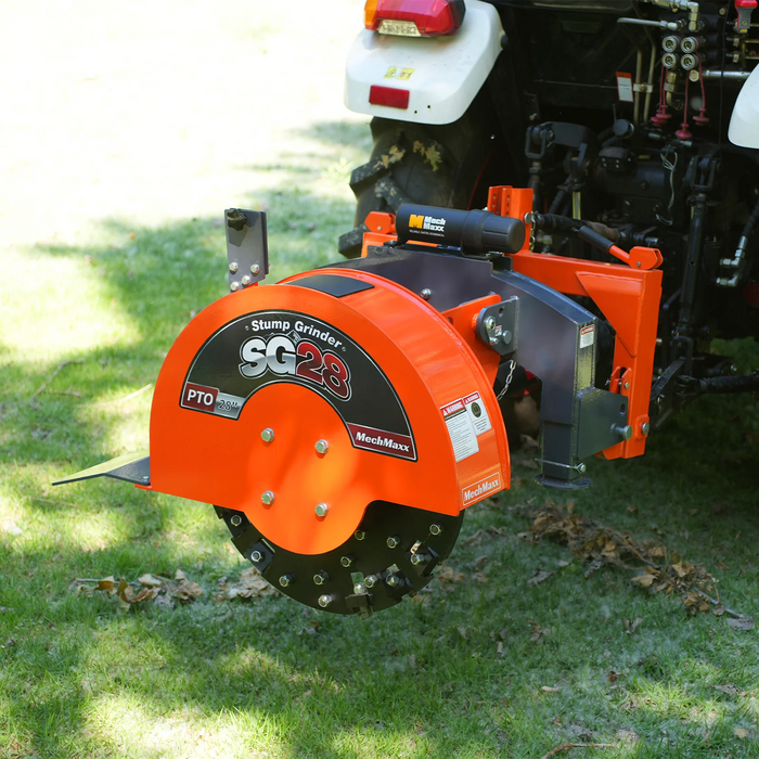 3-Point PTO Stump Grinder with 44 Carbide Teeth (PTO Shaft Included wi — view 7