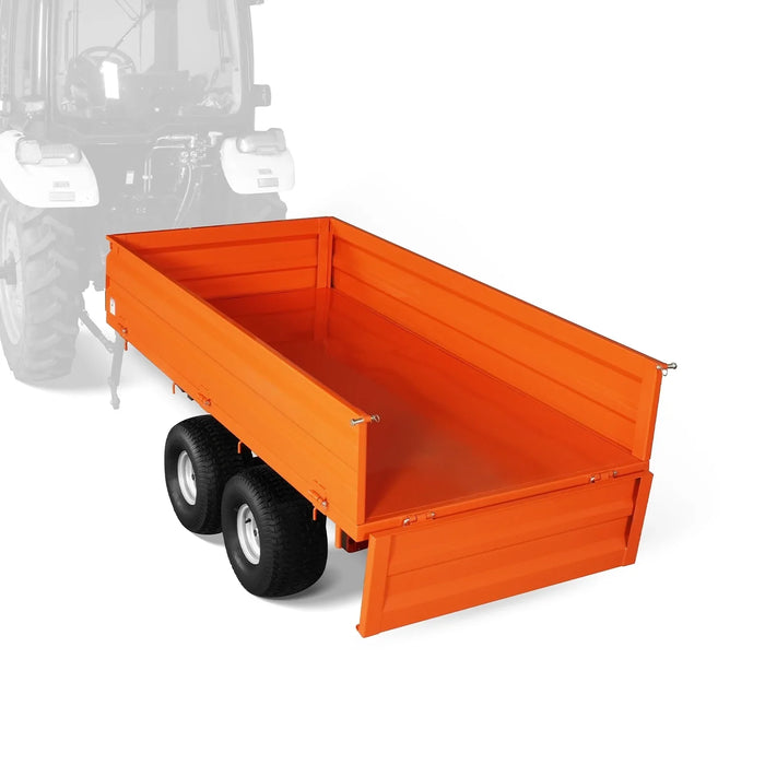 MechMaxx 2-Ton Capacity Heavy-Duty Dump Trailer,  DT4X8