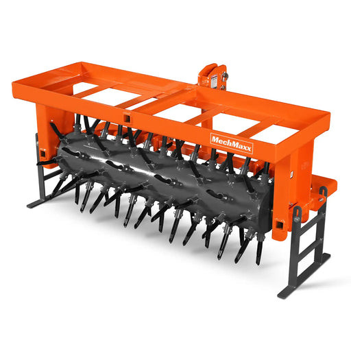50" 3 Point Drum Filled Plug Aerator Fits Cat 1 And 2 Tractors,  DLA50