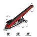 Heavy Duty Conveyor,  9HP 270cc Gasoline Powered Max. 180" Lift Height,  276'' Length,  24" Width,  HC2320