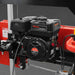 22" Portable Sawmill & Forestry Log Skidding Winch Combo, SM22 & FW880 — dimensions diagram
