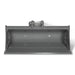 39'' Width Digging Bucket for Mini Compact Excavator MEC17, MEC17PRO (SKU: 150533; 150534）