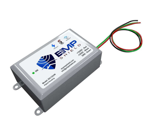 EMP Shield EMP & Lightning Protection for Vehicles - Angled view of EMP Shield EMP & Lightning Protection