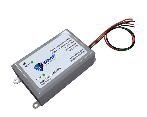 EMP Shield Dual 300-420 Volt DC Solar / Wind - EMP Shield Dual 300-420 Volt DC Solar / Wind angled view