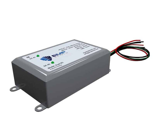 EMP Shield Dual DC MAX 600V For Large Solar Applications - EMP Shield Dual DC MAX 600V For Large Solar Applications angled up close view