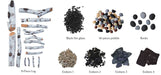 Sierra Flame Birch 15-piece designer media kit DESIGN-MEDIA-BIRCH-15PCE