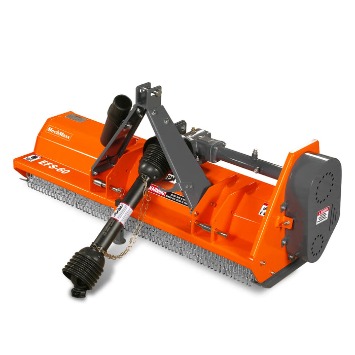 3-Point PTO Stump Grinder & 60'' PTO Flail Mower Combo, SG24&EFS60
