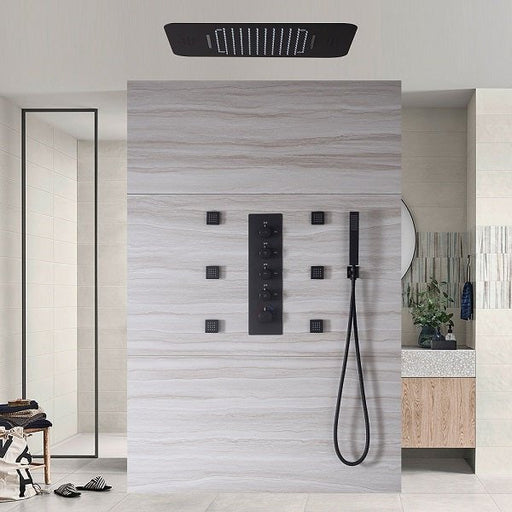Cascada Showers 15"x23" Cascada Stella Luxury LED Shower System - Alternate View