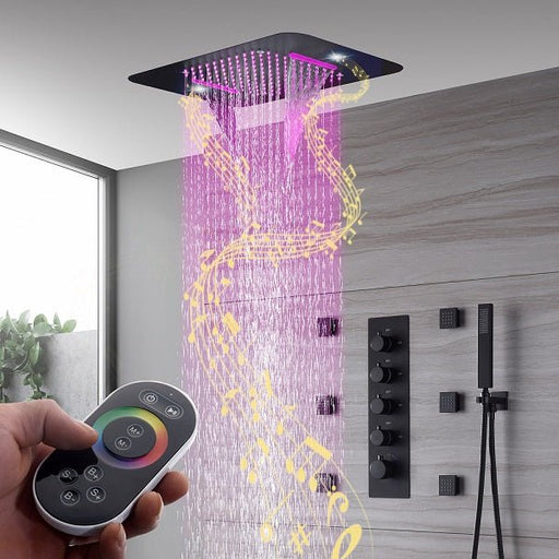 Cascada Showers 15"x23" Cascada Stella Luxury LED Shower System - Main Product Image