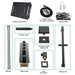 15"x23" Catania Digital LED Music Shower System by Cascada Showers - Detail View 3