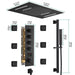 15"x23" Catania Digital LED Music Shower System by Cascada Showers - Product Image 5