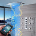 Cascada Showers 15"x23” Cascada Serenity Luxury Music Shower System - Main Product Image