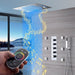 Cascada Showers 15"x23” Cascada Serenity Luxury Music Shower System - Alternate View