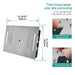 15"x23" Milan LED Music Shower System By Cascada Showers - Product Image 10