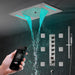 15"x23" Milan LED Music Shower System By Cascada Showers - Main Product Image