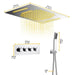 Cascada Showers 15”x23” Cortona Music LED shower system with built-in Bluetooth Speaker - Product Image 9