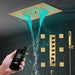 15"x23" Palermo Digital LED Music Shower System By Cascada Showers - Main Product Image