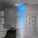 Cascada Showers 15"x23" Stella Luxury LED Shower System - Alternate View
