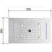 Cascada Showers 15"x28" Luxurious Recessed LED Shower System With 4 Types of Rainfall - Product Image 11