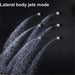 Cascada Showers 15"x28" Cascada Vaticano LED Shower System – Rain & Body Jets - Detail View 2