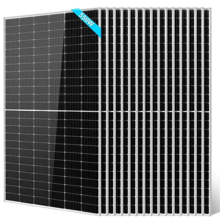 Green Vista Living Sungold Power 550 Watt Monocrystalline PERC Solar Panel - View 14
