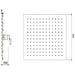 Cascada Showers 16" Ceiling Mounted Thermostatic Rainfall LED Shower System - Product Image 8