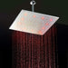 Cascada Showers 16" Ceiling Mounted Thermostatic Rainfall LED Shower System - Detail View 2
