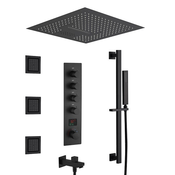 Cascada Showers 16" LED Cascada Shower System - Main Product Image