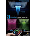 Cascada Showers 16" Luxurious Recessed LED Rainfall Thermostatic Shower System - Alternate View