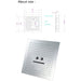 Cascada Showers 16" Luxurious Recessed LED Rainfall Thermostatic Shower System - Product Image 8