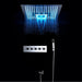 Cascada Showers 16" Luxurious Recessed LED Rainfall Thermostatic Shower System - Product Image 10
