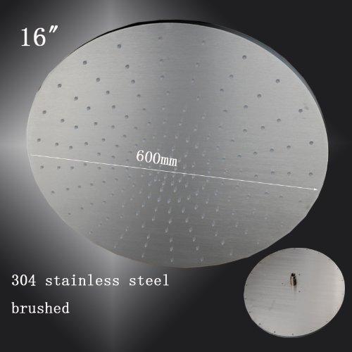 Cascada Showers 16" Luxury Thermostatic Rainfall Shower Set, 6 Massage Jets Spray - Detail View 3
