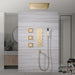 Cascada Showers 16” Cascada Cristallo Square LED Music shower system - Product Image 11